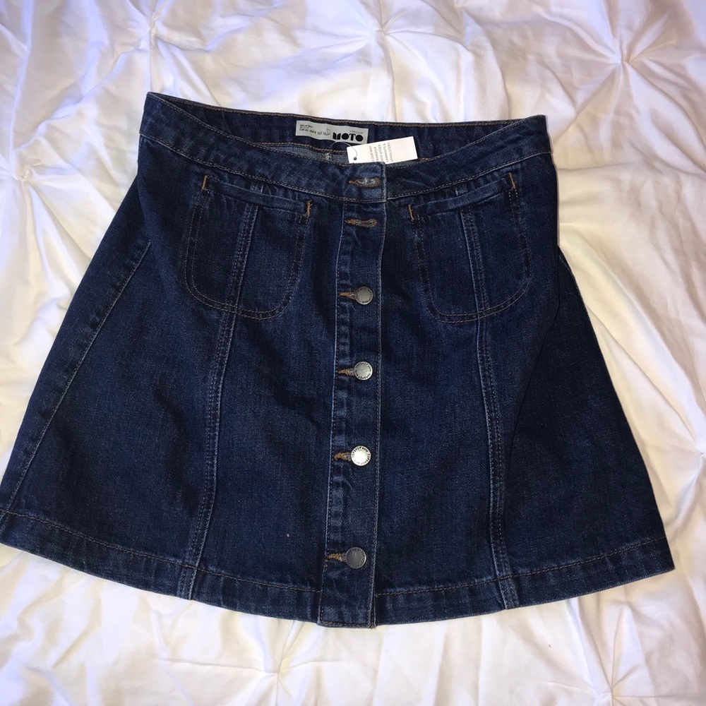Top Shop Jean Skirt